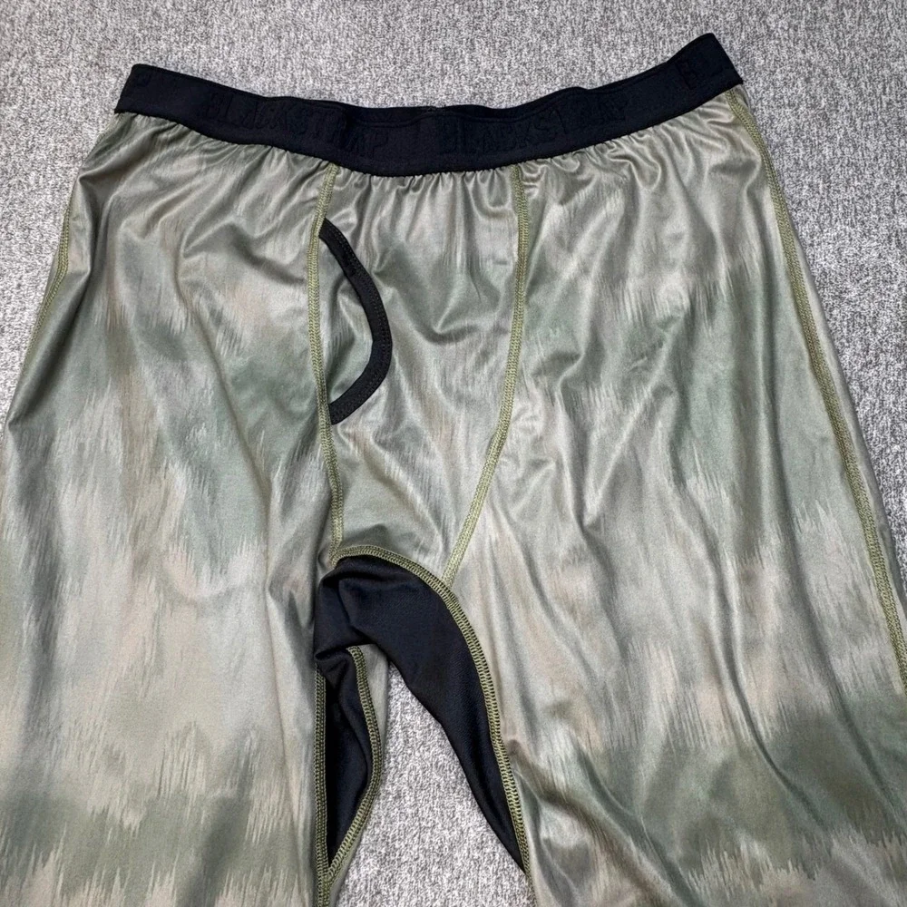 BlackStrap Mens Base Layer Pants XXL Green Camo Performance Leggings Made in USA